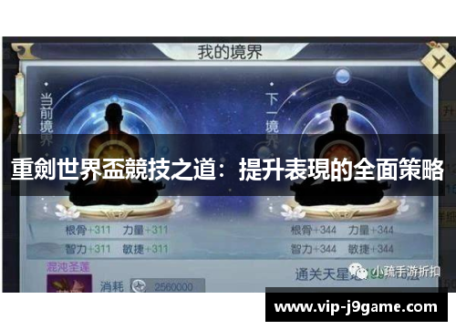 重劍世界盃競技之道：提升表現的全面策略